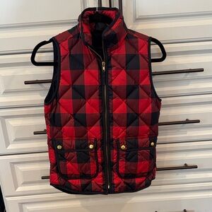 J crew excursion quilted vest
